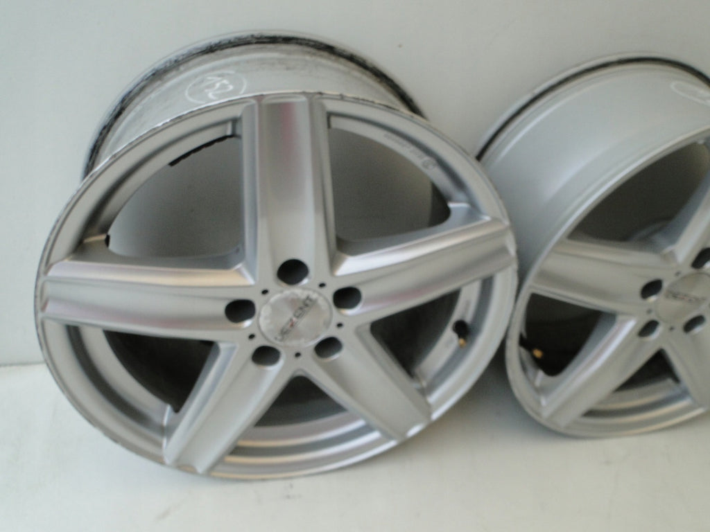 4x Alufelge 17 Zoll 8.0" 5x112 30ET Glanz Silber 124R-000604 Mercedes-Benz FEL1999182105ix