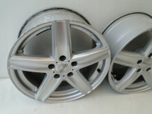 Load image into Gallery viewer, 4x Alufelge 17 Zoll 8.0" 5x112 30ET Glanz Silber 124R-000604 Mercedes-Benz FEL1999182105ix