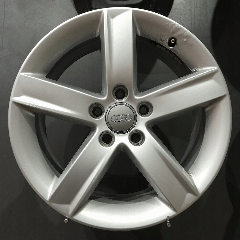 4x Alufelge 17 Zoll 7.0" 5x112 46ET Silber 8K0071497 Audi A4 B8 Rim Wheel FEL1010022511ul
