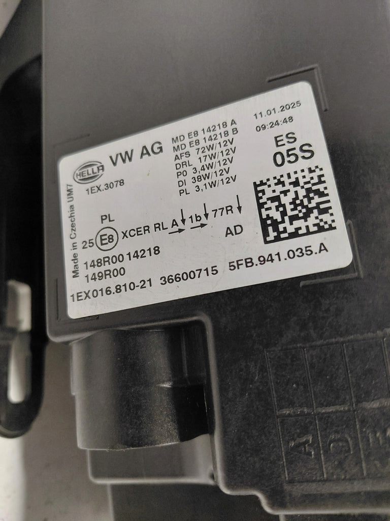 Frontscheinwerfer Seat Leon 5FB941035A Links Scheinwerfer Headlight SCH7467550680pz