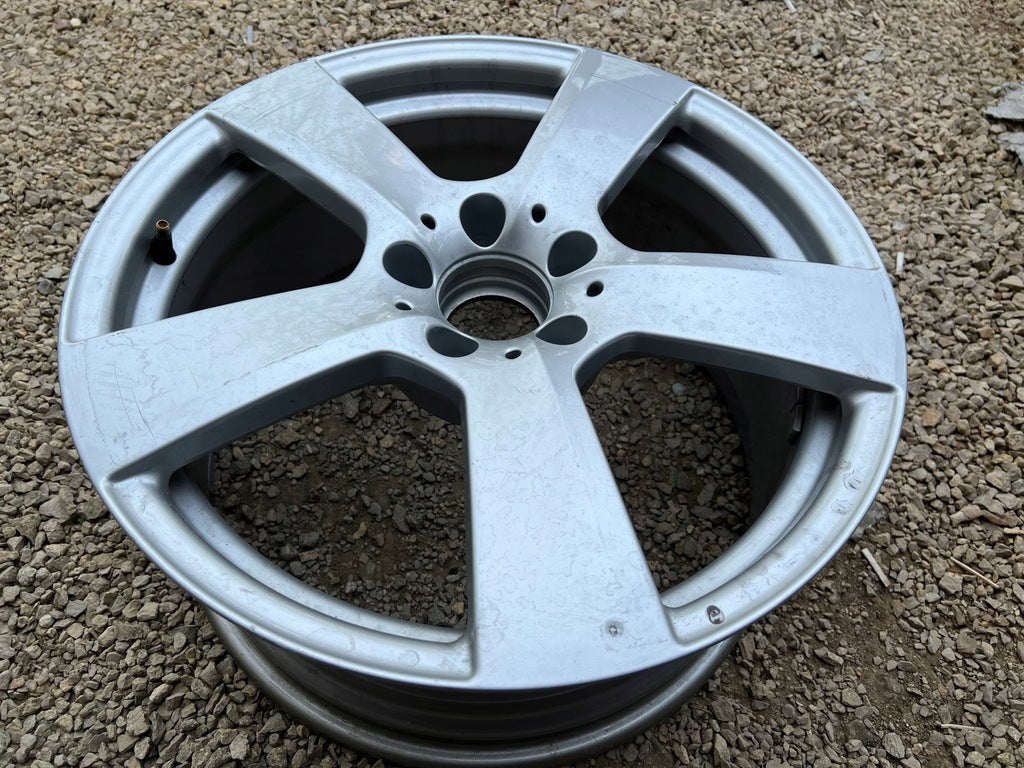 1x Alufelge 18 Zoll 8.5" 5x112 49ET Glanz Silber A2074010502 Mercedes-Benz FEL2342583201mb