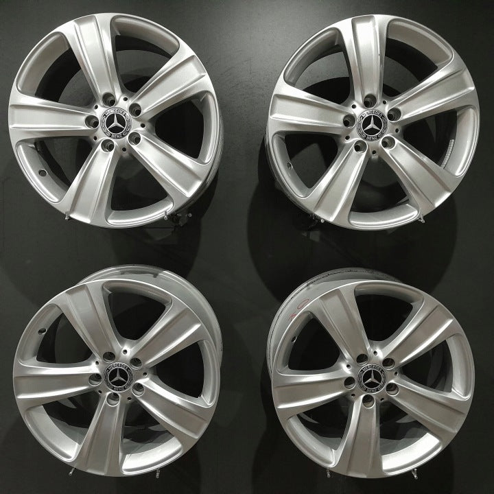 4x Alufelge 18 Zoll 8.0" 5x112 38ET A2534012100 Mercedes-Benz W213 Rim Wheel FEL9965450291ob