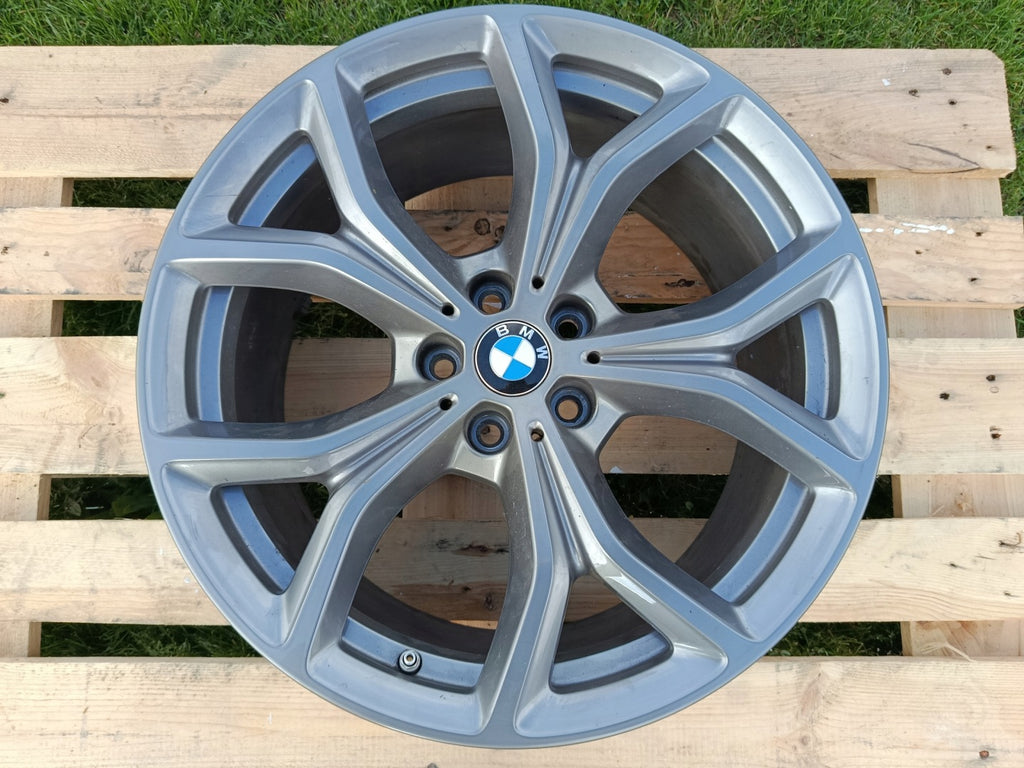 1x Alufelge 19 Zoll 9.0" 5x112 38ET Grau 6883752 BMW X5 G05 G06 Rim Wheel FEL7684461747fu