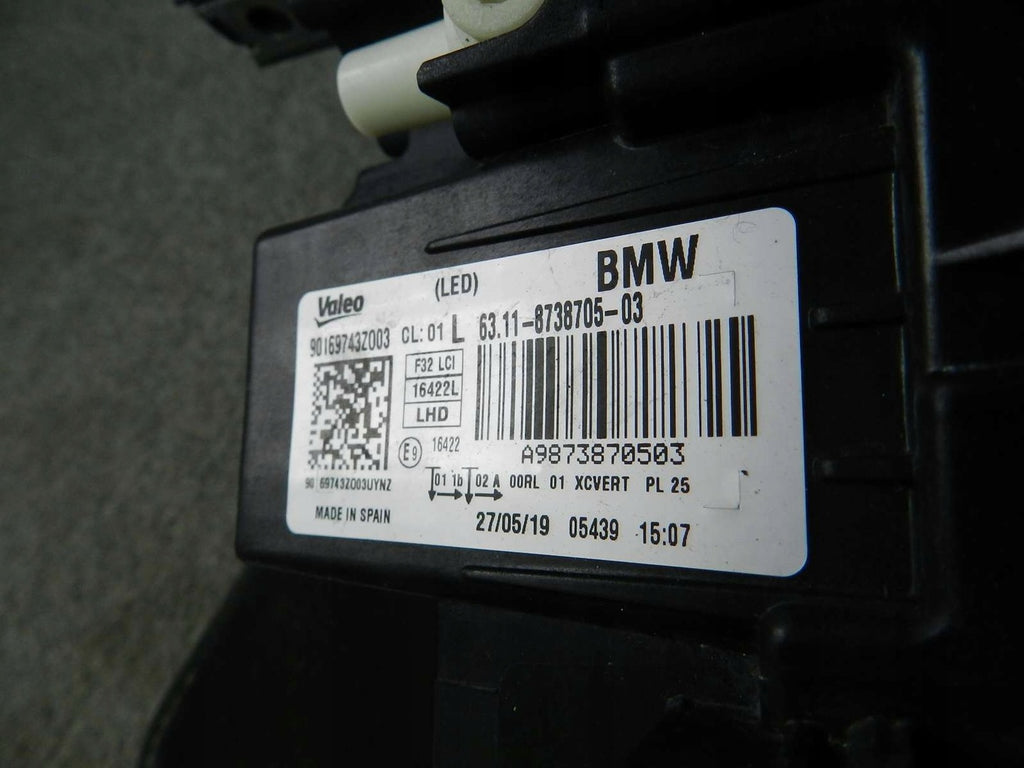 Frontscheinwerfer BMW 4 F32 8738705-03 Links Scheinwerfer Headlight