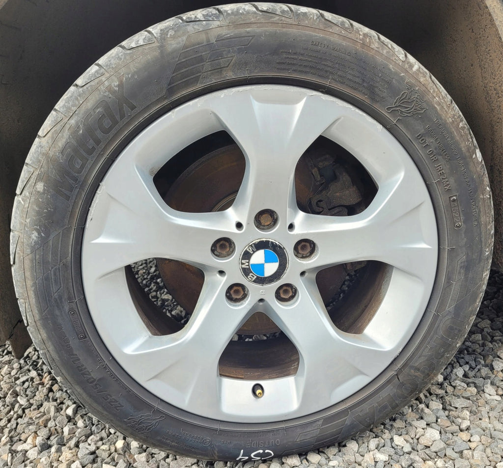 4x Alufelge 17 Zoll 8.0" 5x120 34ET Glanz BMW X1 E84 Rim Wheel FEL7761561506je