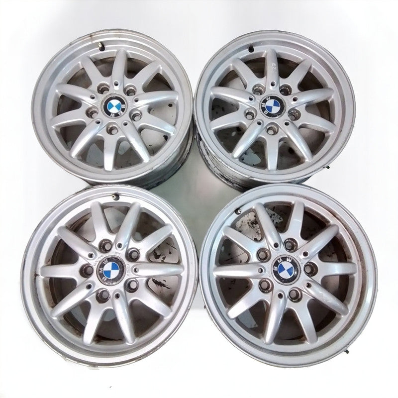 4x Alufelge 15 Zoll 5x120 1182608 BMW 3 E36 Rim Wheel