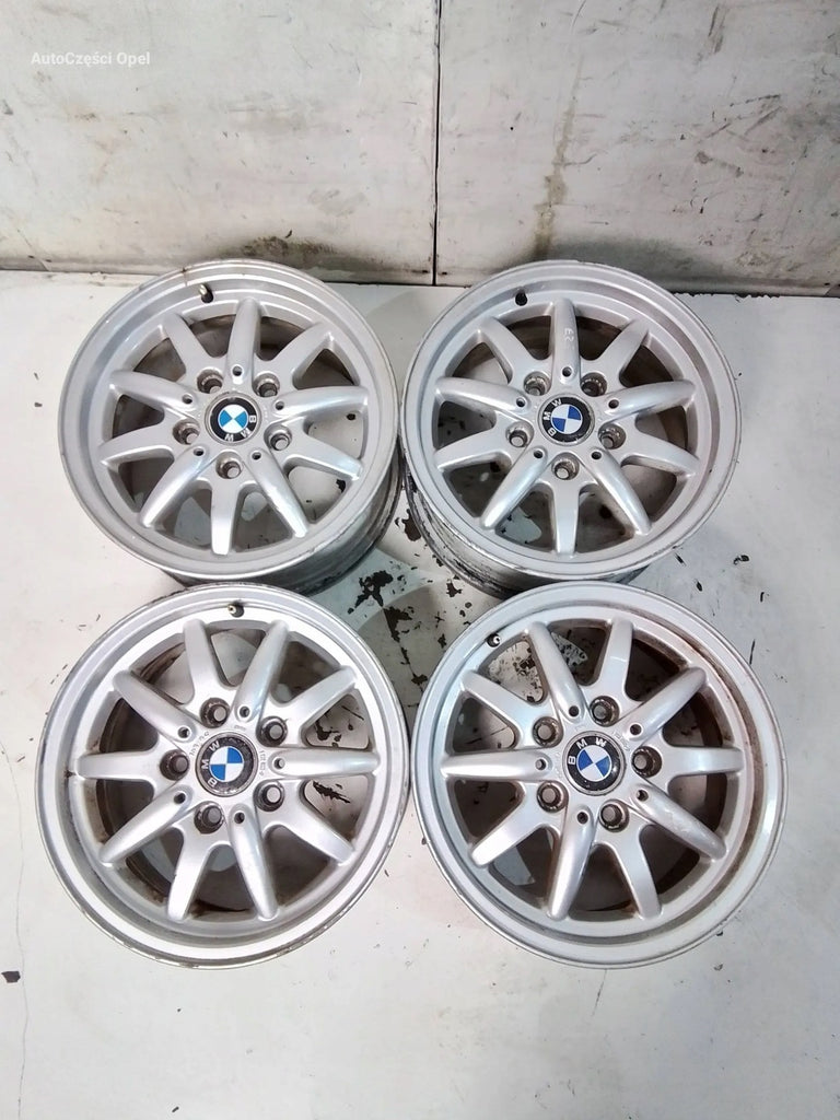 4x Alufelge 15 Zoll 5x120 1182608 BMW 3 E36 Rim Wheel