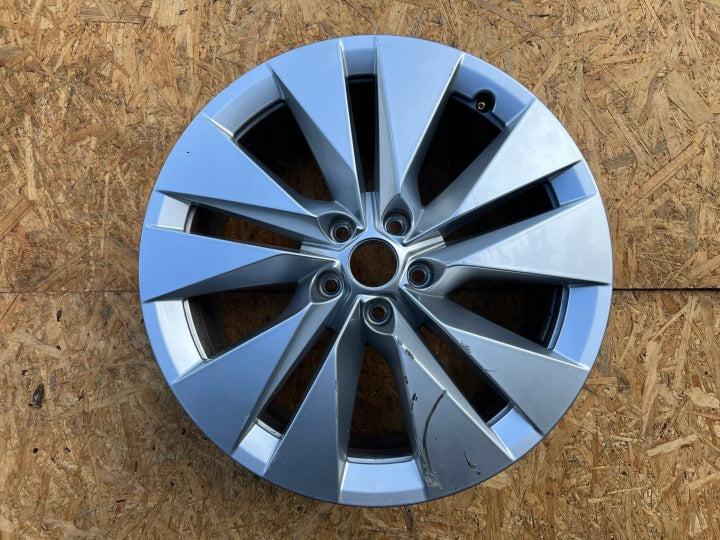 1x Alufelge 19 Zoll 8.0" 5x112 45ET 5LA601025 Skoda Rim Wheel FEL9862810997gy