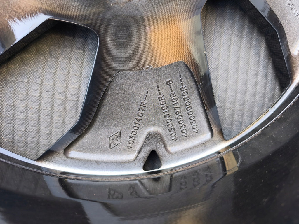 1x Alufelge 18 Zoll 7.0" 5x114.3 35ET Glanz 403001407R Renault Koleos I Arkana FEL2038403677ib