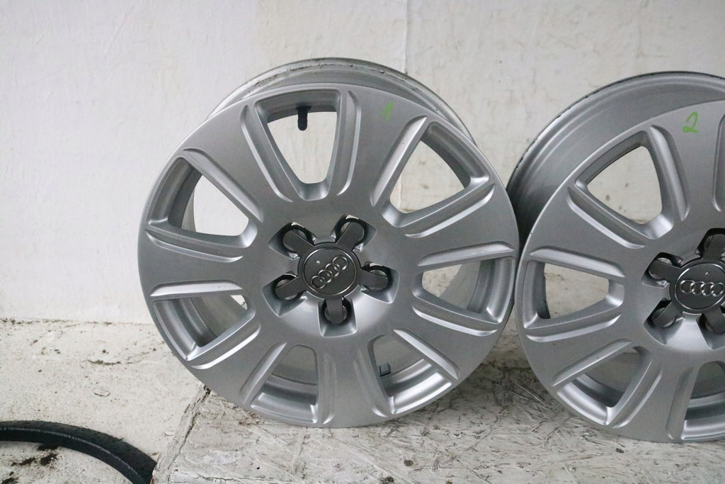 1x Alufelge 16 Zoll 6.5" 5x112 33ET Glanz Silber 8U0601025 Audi A4 Q3 Rim Wheel