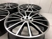 Laden Sie das Bild in den Galerie-Viewer, 4x Alufelge 20 Zoll 8.0" 5x112 43ET Glanz Schwarz A2134012200 Mercedes-Benz Amg FEL5487350311cj