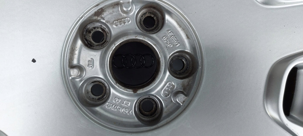 1x Alufelge 17 Zoll 7.5" 5x112 40ET Glanz Silber 4E0601025P Audi Rim Wheel FEL7545862850cx