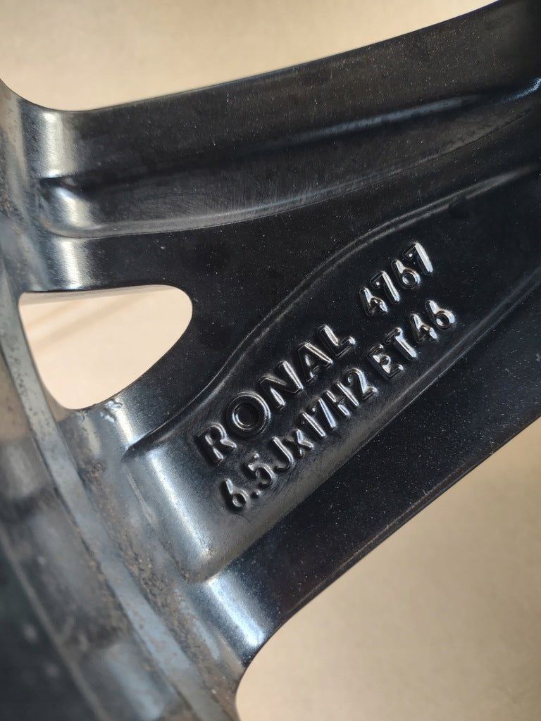 1x Alufelge 17 Zoll 6.5" 5x112 46ET 5E3601025 Skoda Octavia 5e3 Rim Wheel FEL7166060361yp