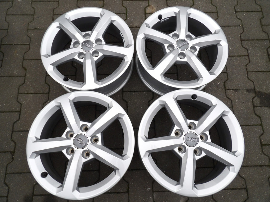4x Alufelge 16 Zoll 6.0" 5x112 43ET Audi Rim Wheel FEL8602928851nm