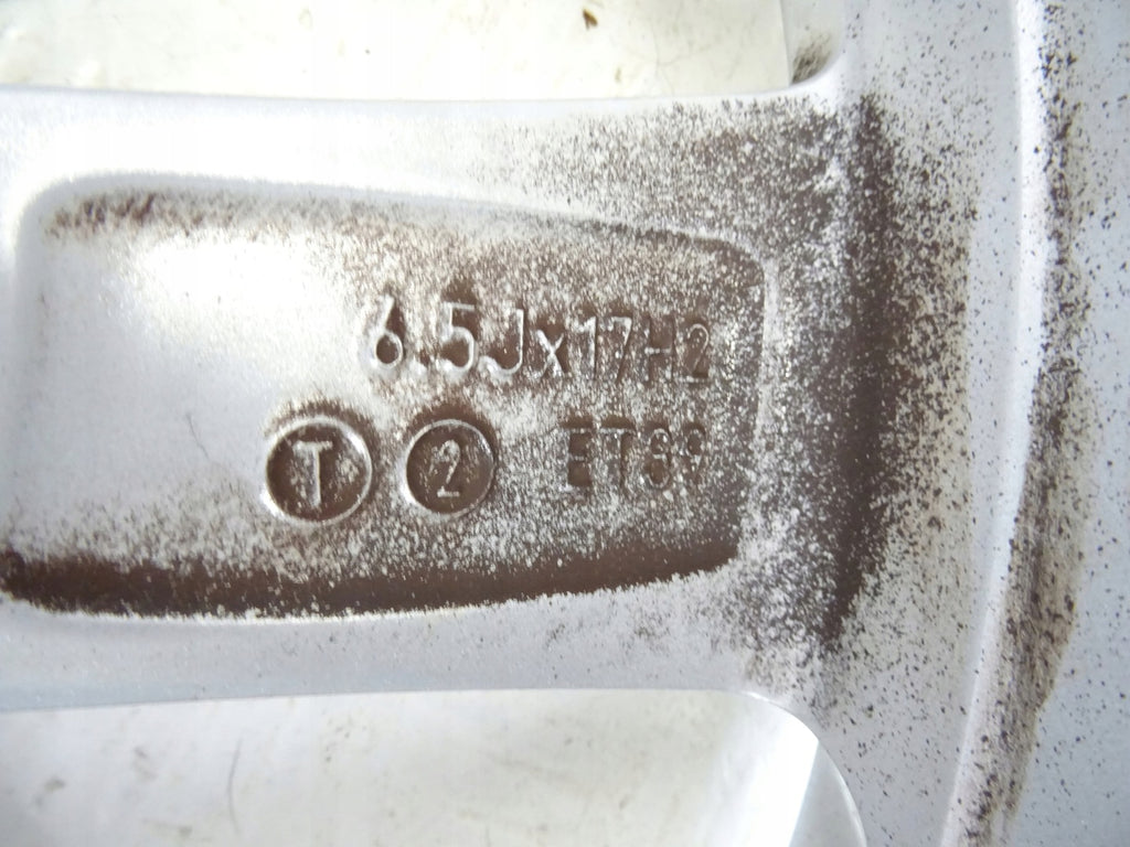 1x Alufelge 17 Zoll 6.5" 5x100 39ET 2GM601025D VW T-Cross Rim Wheel