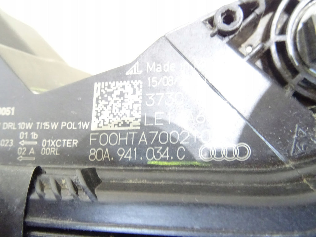 Frontscheinwerfer Audi Q5 80A941034C LED Rechts Scheinwerfer Headlight