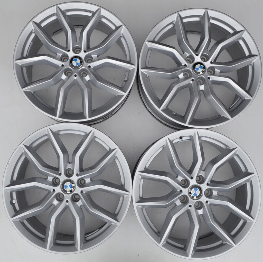 4x Alufelge 19 Zoll 9.0" 5x112 38ET Glanz Silber 6880685 BMW X5 G05 G06 FEL2008645860xv
