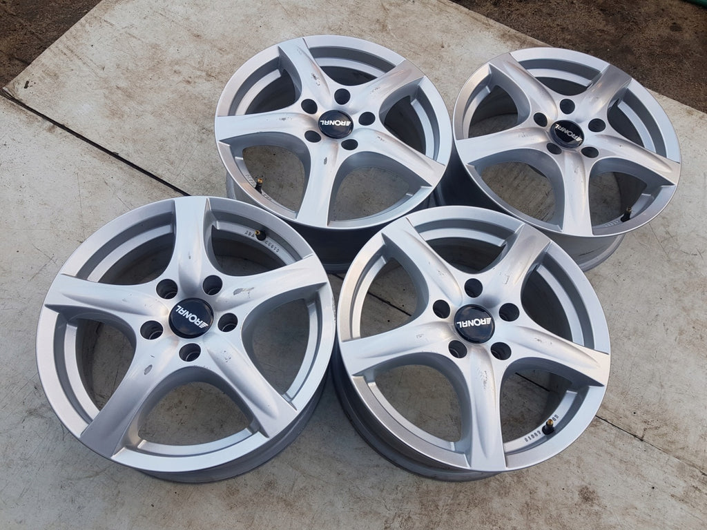 4x Alufelge 16 Zoll 6.5" 5x108 40ET KBA45255 Citroën X Rim Wheel FEL9569705070fn