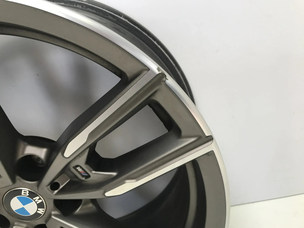 1x Alufelge 19 Zoll 8.0" 5x112 27ET Matt Grau 8089894 BMW 3 G21 G20 Rim Wheel FEL7979015105ow