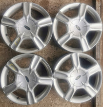 Laden Sie das Bild in den Galerie-Viewer, 4x Alufelge 16 Zoll 6.0" 4x108 52 5ET Silber Ford I Rim Wheel FEL4717078323kl