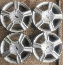 Laden Sie das Bild in den Galerie-Viewer, 4x Alufelge 16 Zoll 6.0" 4x108 52 5ET Silber Ford I Rim Wheel FEL4717078323kl