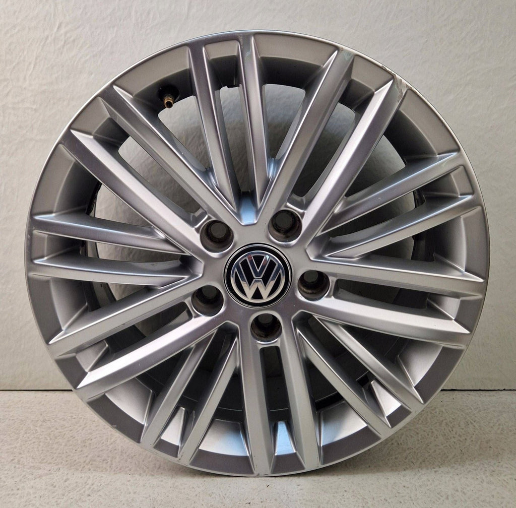 1x Alufelge 16 Zoll 6.5" 5x112 46ET Glanz Silber 5G0601025AT VW Golf VII I FEL4988724548bd
