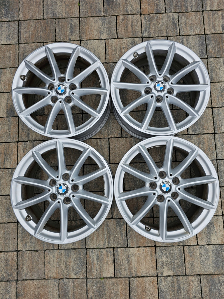 4x Alufelge 17 Zoll 7.5" 5x112 52ET Glanz Silber 6856061 BMW F45 F39 X1 F48 FEL6150238017ee