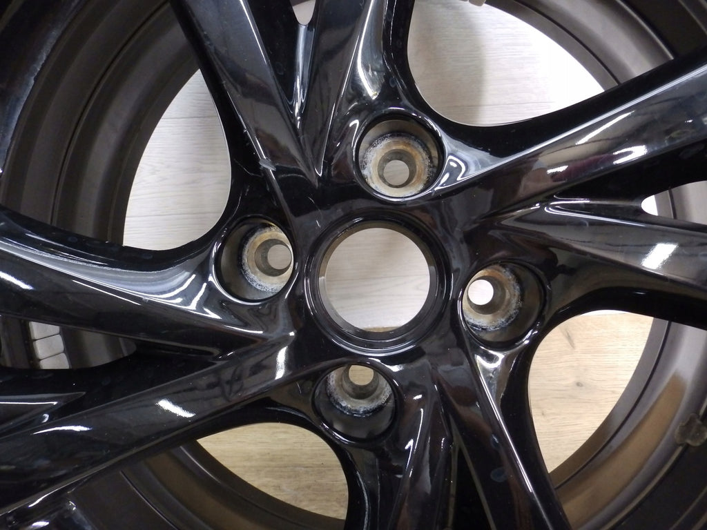 1x Alufelge 17 Zoll 7.0" 4x108 38ET Glanz Silber 9832281480 Opel Corsa F