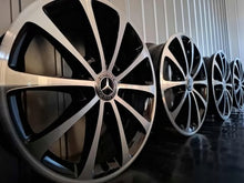 Laden Sie das Bild in den Galerie-Viewer, 4x Alufelge 17 Zoll 6.5" 5x112 44ET Glanz Schwarz A1774010300 Mercedes-Benz Gla FEL2714201343wx
