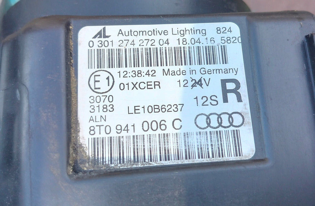 Frontscheinwerfer Audi A5 8T0941006C Xenon Rechts Scheinwerfer Headlight