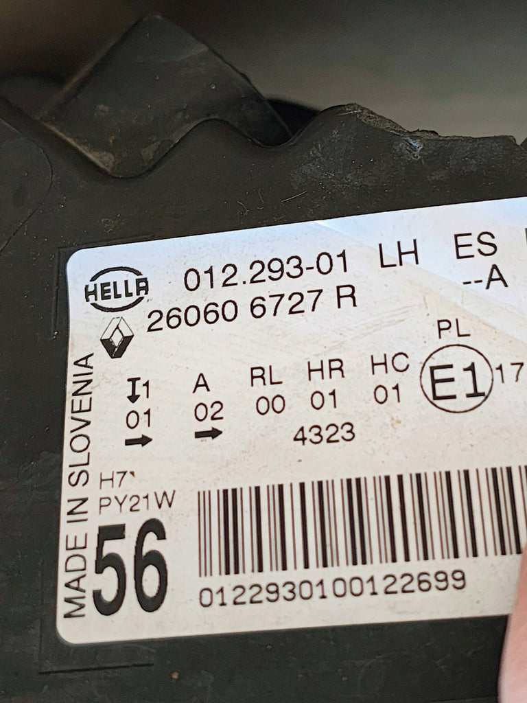 Frontscheinwerfer Renault Grand Scenic 260606727R Links Scheinwerfer Headlight SCH5332644274zd