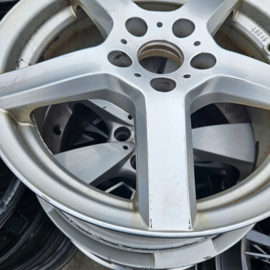 1x Alufelge 16 Zoll 6.5" 5x108 50ET Glanz Silber 51287 Ford Et Rim Wheel FEL7344654574qo
