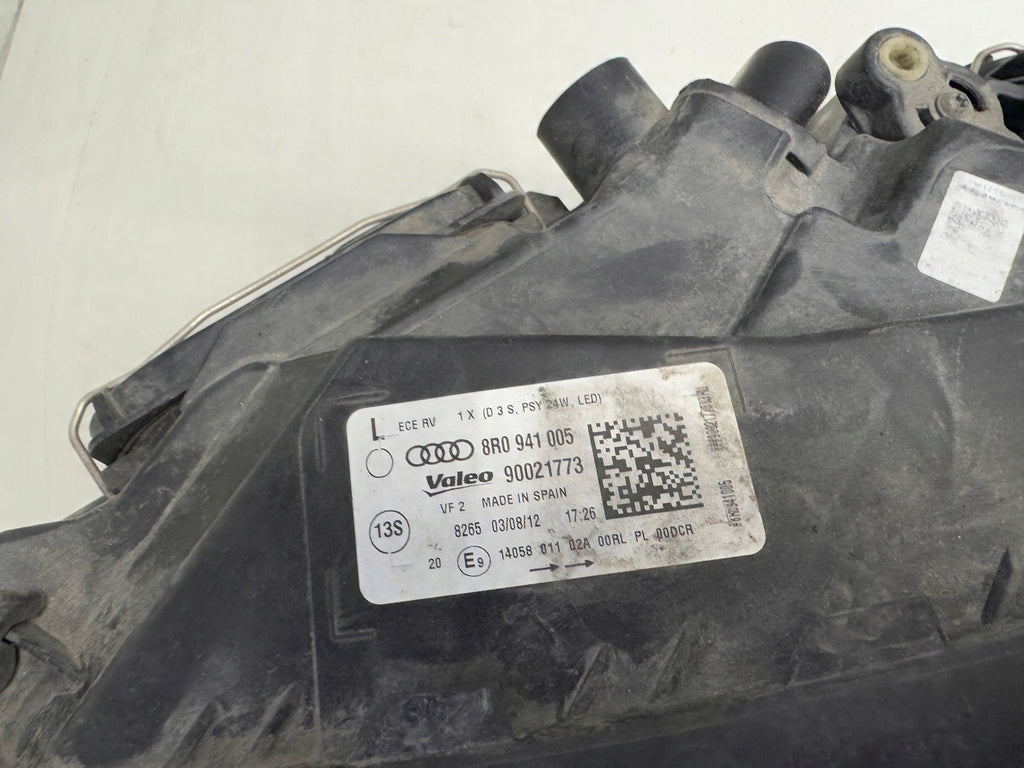 Frontscheinwerfer Audi Q5 8R0941005 Xenon Links Scheinwerfer Headlight