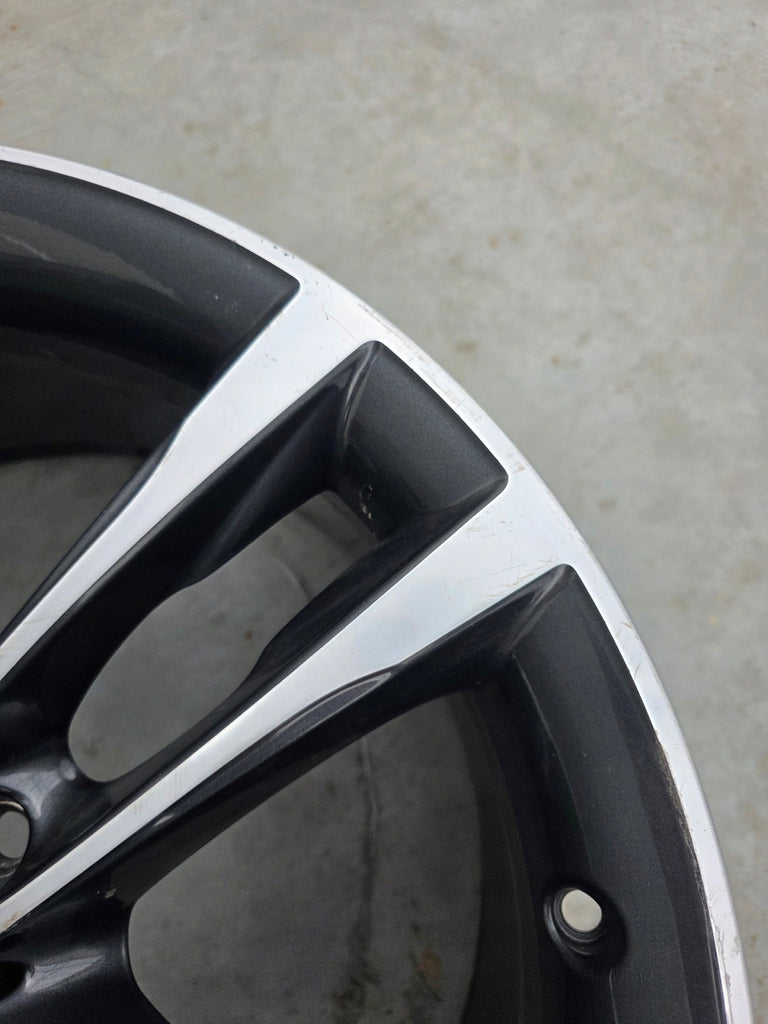 1x Alufelge 19 Zoll 9.0" 5x120 42ET Glanz Graphit 7847544 BMW Mg Rim Wheel FEL6079140884os