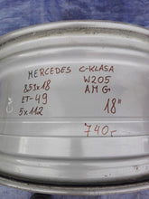 Load image into Gallery viewer, 1x Alufelge 18 Zoll 8.5" 5x112 49ET A2054011200 Mercedes-Benz W205 Rim Wheel FEL9829753768gk