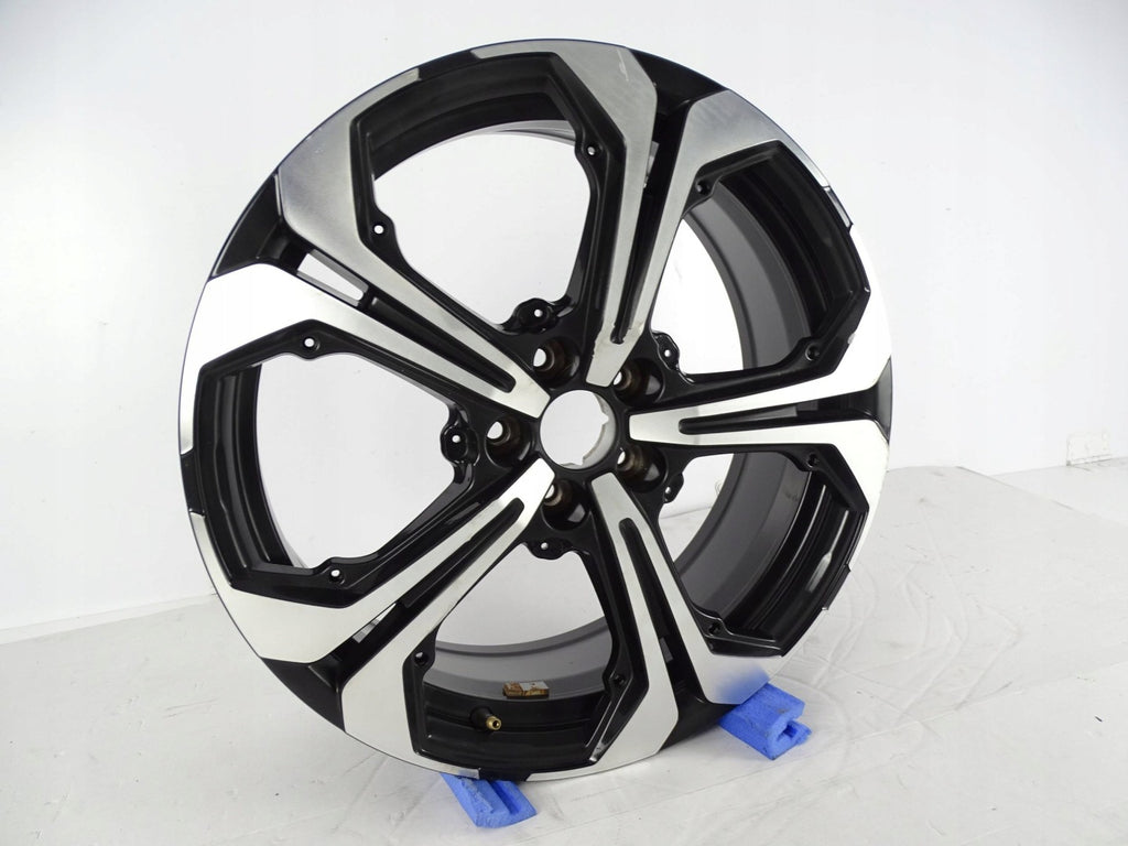 1x Alufelge 19 Zoll 7.0" 5x108 41ET Glanz Silber 9836124480 Citroën I Rim Wheel FEL1539605116em