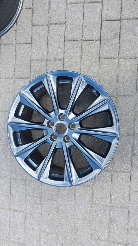 1x Alufelge 19 Zoll 8.0" 5x108 55ET Glanz HS71-1007-C2A Ford Rim Wheel FEL2318119741bt