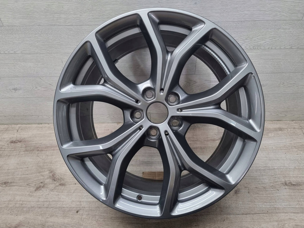 1x Alufelge 19 Zoll 9.0" 5x112 38ET Glanz Grau 6883752 BMW X5 G05 Rim Wheel FEL9030435146dw