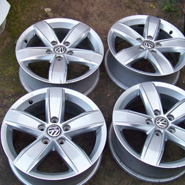 4x Alufelge 16 Zoll 6.0