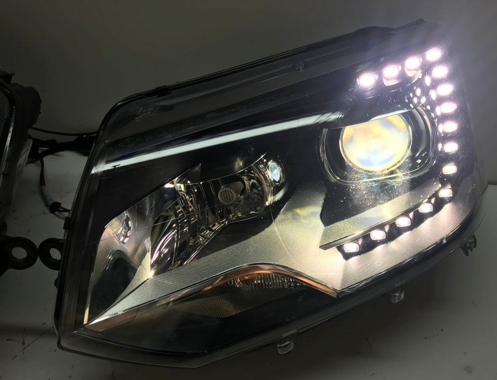 Frontscheinwerfer VW T5 7E1941016 7E1941015 LED Ein Satz Scheinwerfer Headlight SCH1723917811tj
