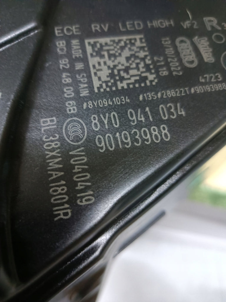 Frontscheinwerfer Audi A3 8Y0941033 8Y0941034 LED Ein Satz Headlight SCH5243032109qk