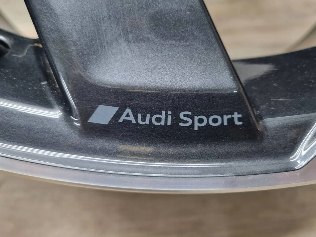 1x Alufelge 21 Zoll 9.5" 5x112 36ET Glanz Graphit 4KE601025 Audi E-Tron Mg FEL2137504287fo