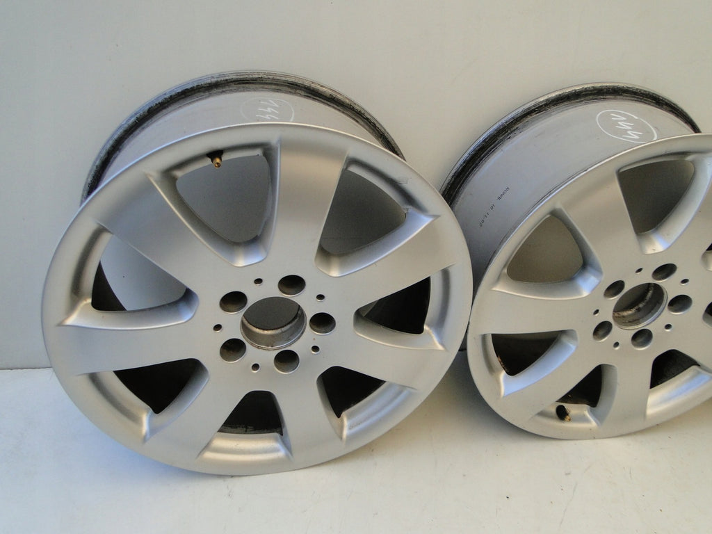 1x Alufelge 17 Zoll 7.5" 5x112 56ET Silber A2514011002 Mercedes-Benz Rim Wheel