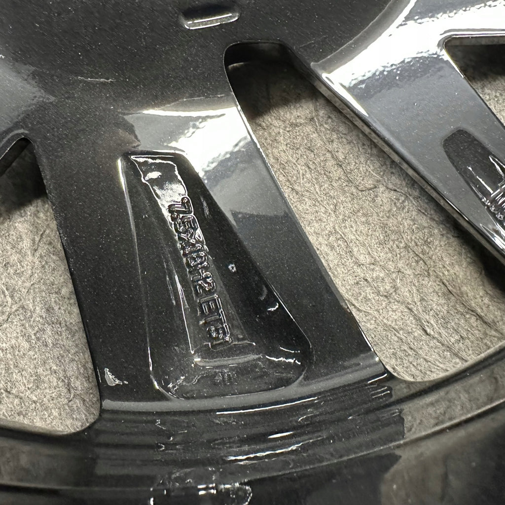 4x Alufelge 18 Zoll 7.5" 5x112 51ET Glanz Grau 5F0601025E Mg Leon Rim Wheel FEL1115442671gp