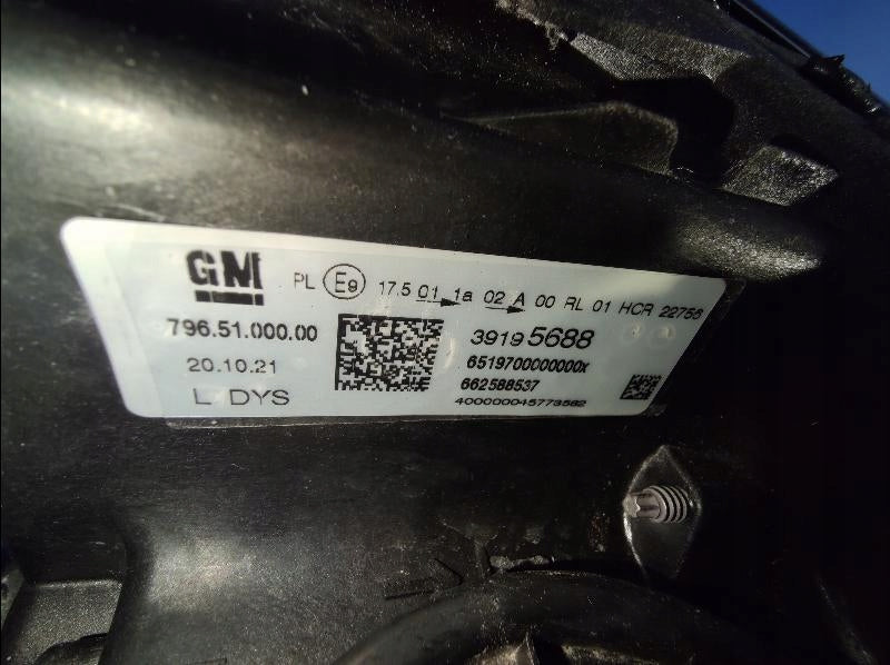 Frontscheinwerfer Opel Astra 39195688 Full LED Links Scheinwerfer Headlight