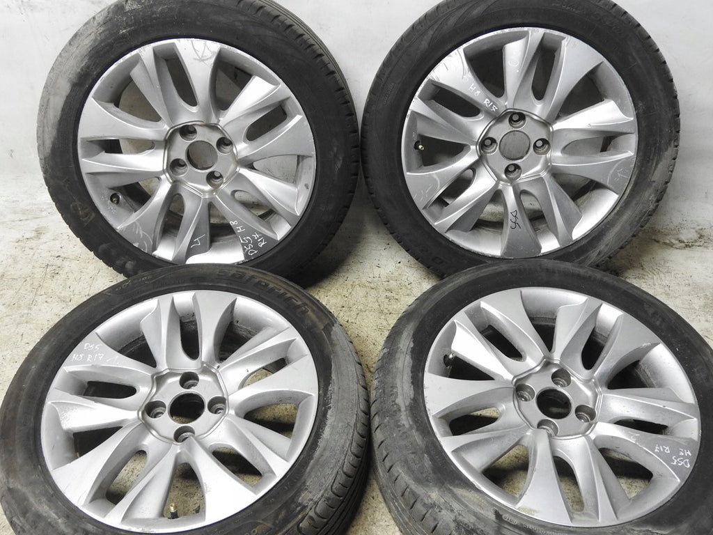 4x Alufelge 17 Zoll 7.5" 4x108 27ET Glanz Silber 9670292277 Citroën Ds5 FEL7584841036bd