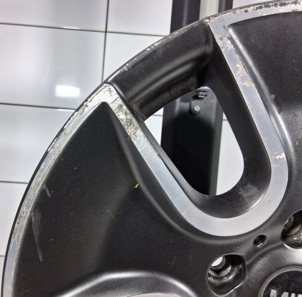 1x Alufelge 17 Zoll 7.0" 5x120 50ET Matt Schwarz 9804373 Mini R60 Rim Wheel FEL9328035027zt