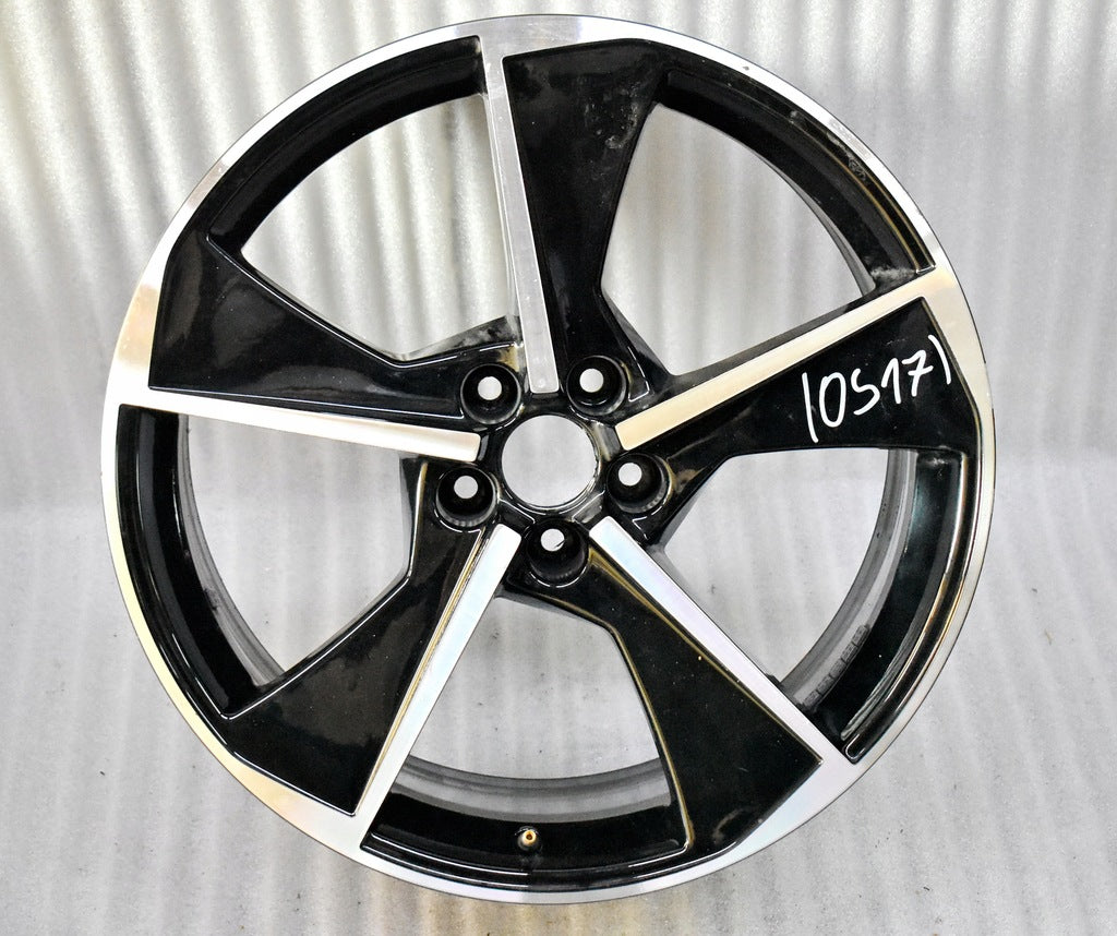1x Alufelge 20 Zoll 9.0" 5x112 33ET Matt Schwarz 4M0601025M Audi Q7 Rim Wheel FEL2911130888ti