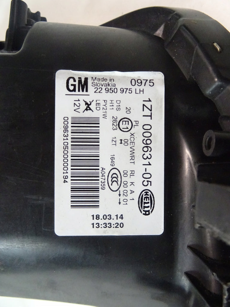 Frontscheinwerfer Opel Insignia A 22950975 Xenon Links Scheinwerfer Headlight SCH8676634796nz