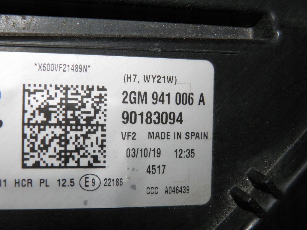 Frontscheinwerfer VW T-Cross 2GM941006A Ein Stück (Rechts oder Links) Headlight SCH2777779796uy